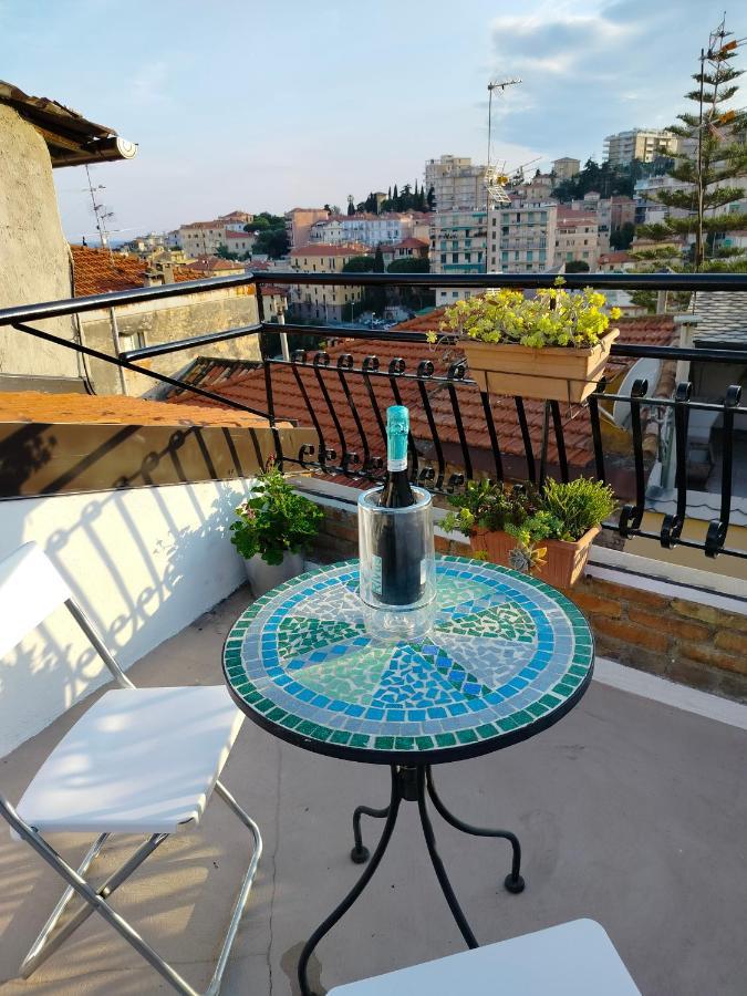 Attico Romantico Con Terrazza Sanremo - Palm Street, 104 - Free Wifi Eksteriør bilde