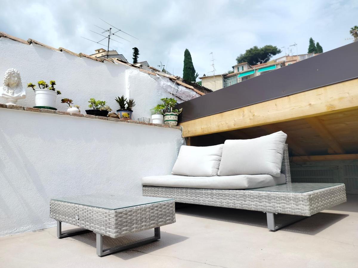 Attico Romantico Con Terrazza Sanremo - Palm Street, 104 - Free Wifi Eksteriør bilde