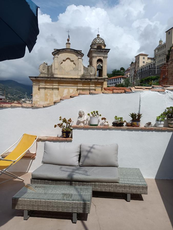 Attico Romantico Con Terrazza Sanremo - Palm Street, 104 - Free Wifi Eksteriør bilde